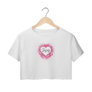 Camiseta Cropped - Jesus