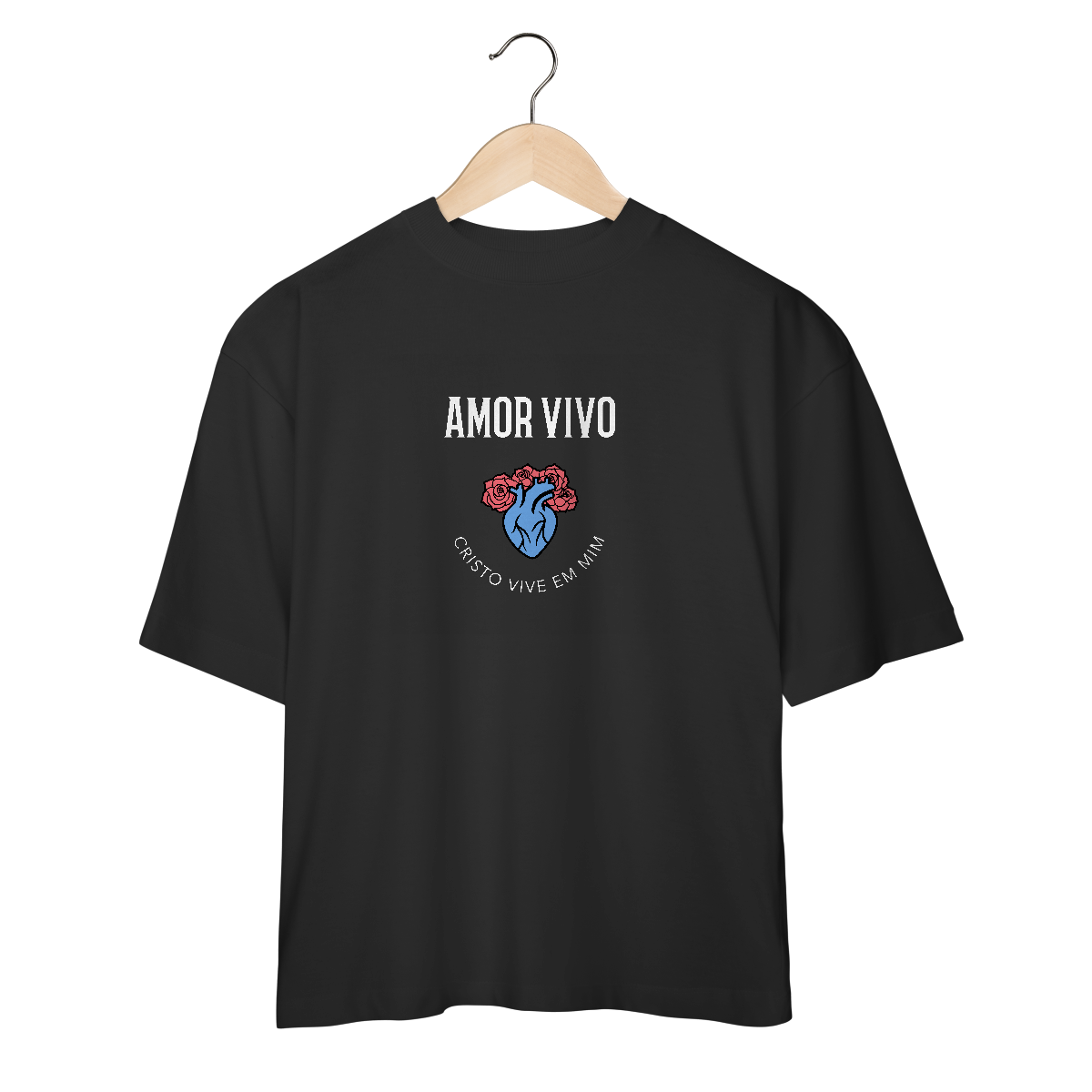 Tshirt Oversized - Amor Vivo
