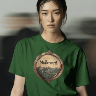 Camiseta - Terra Média (Baby Long)