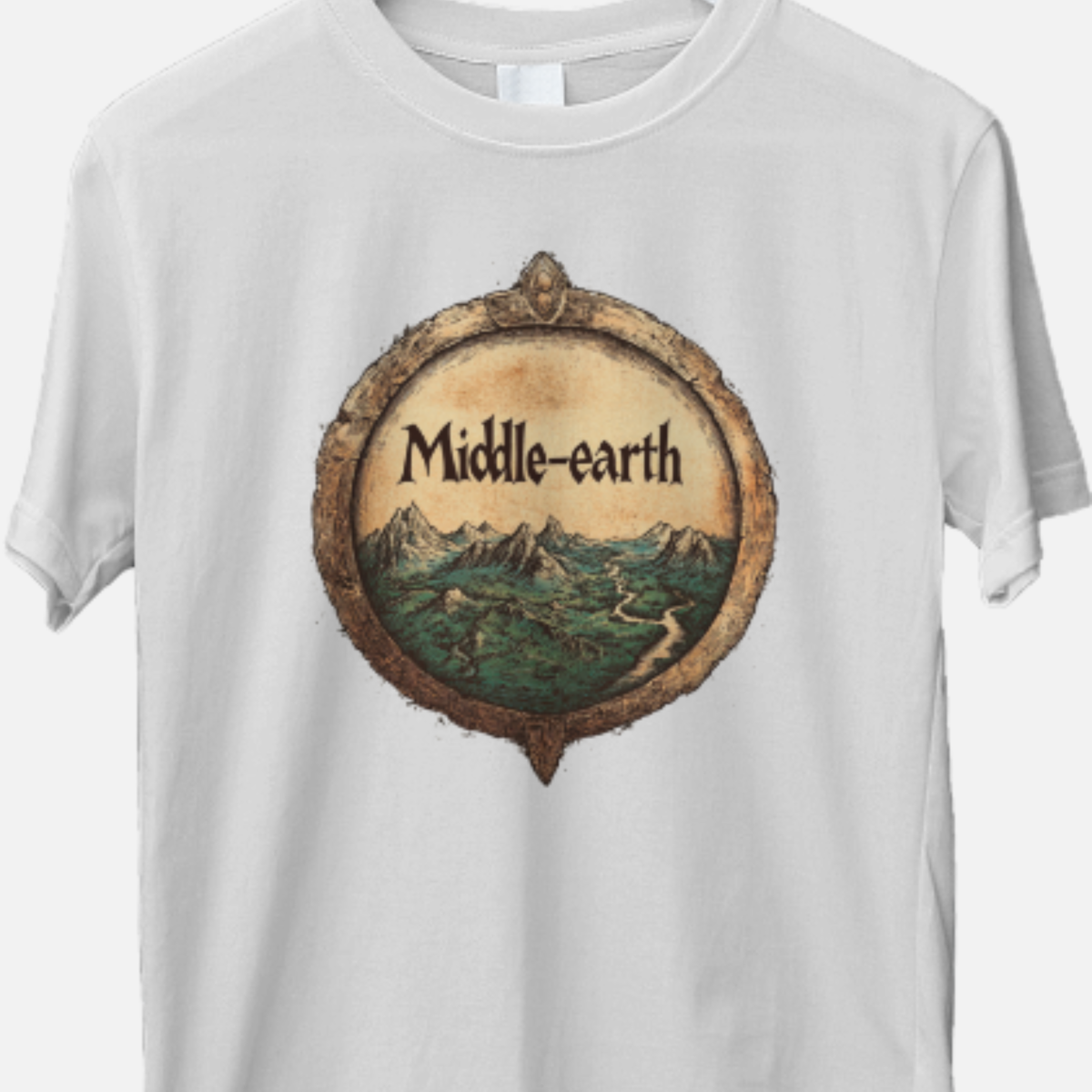 Camiseta - Terra Média (Plus Size)