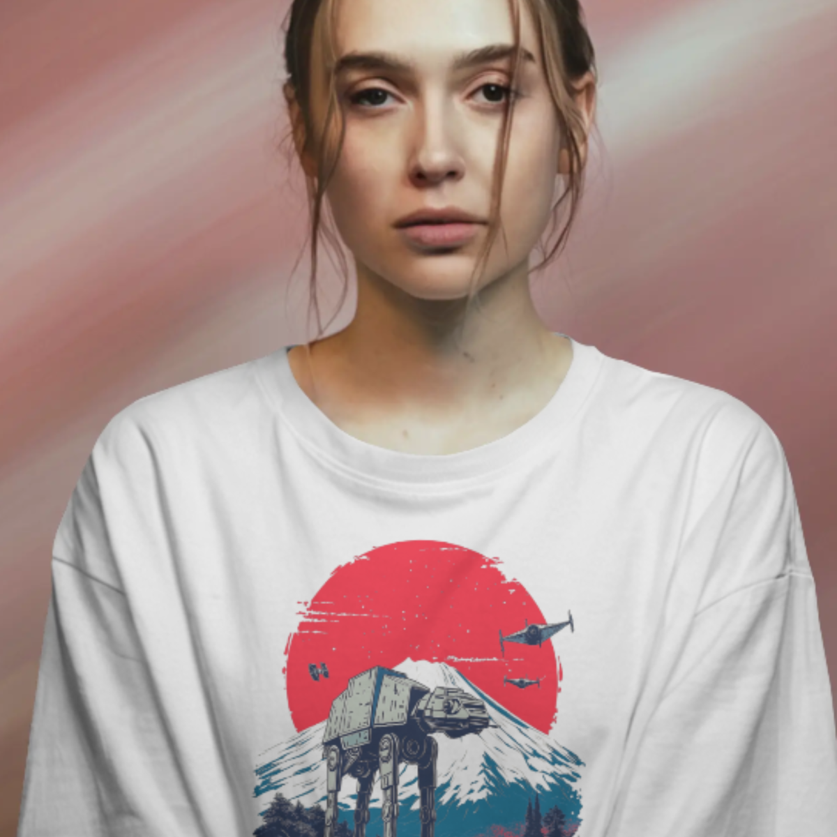 Camiseta - Star Wars - AT-AT (Baby Long)