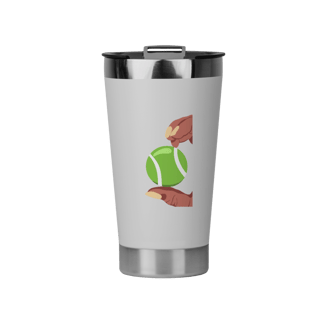 Caneca Térmica Tennis – Estilo Esportivo e Design Exclusivo