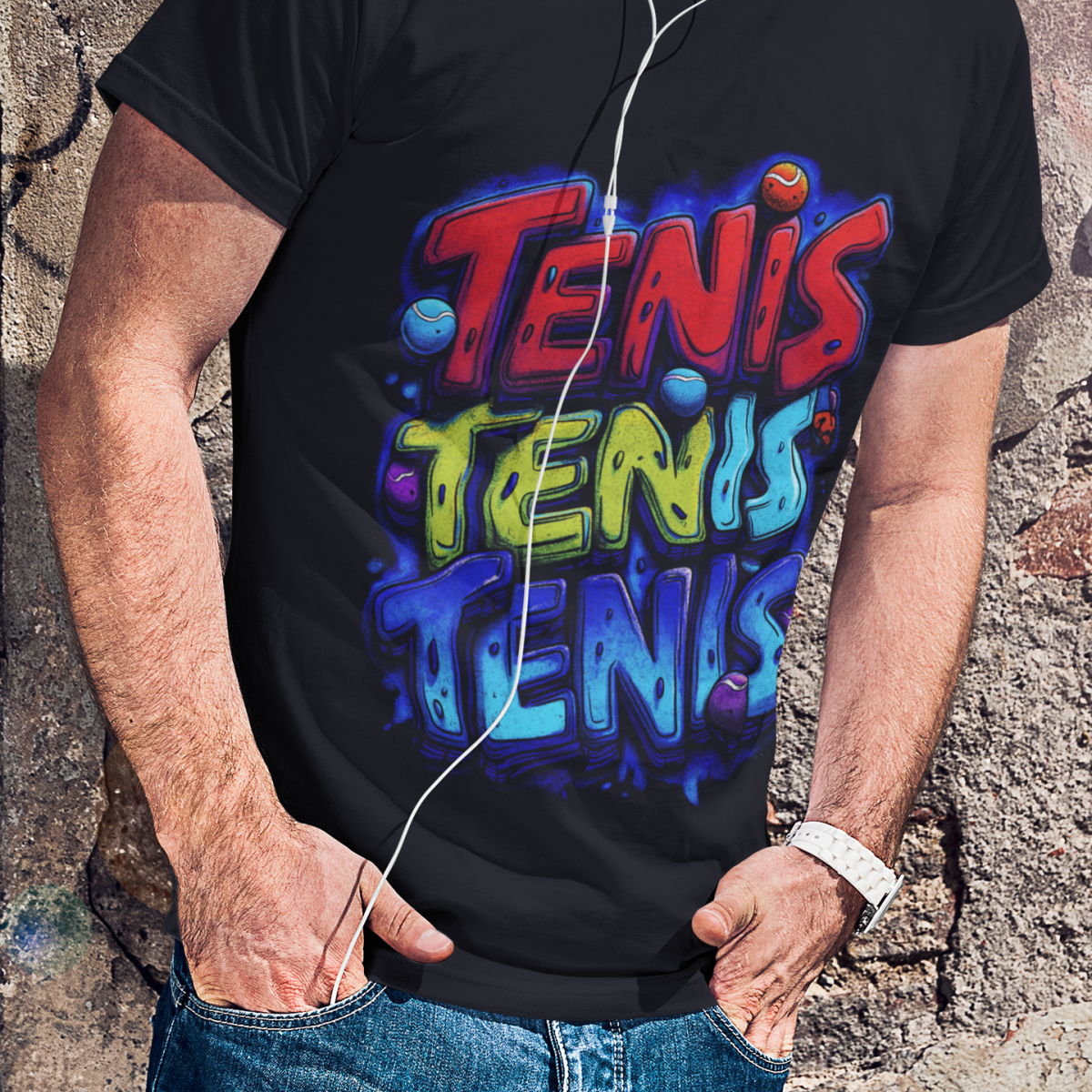 Tennis Art Fusion – Esporte e Criatividade em Cores Vivas
