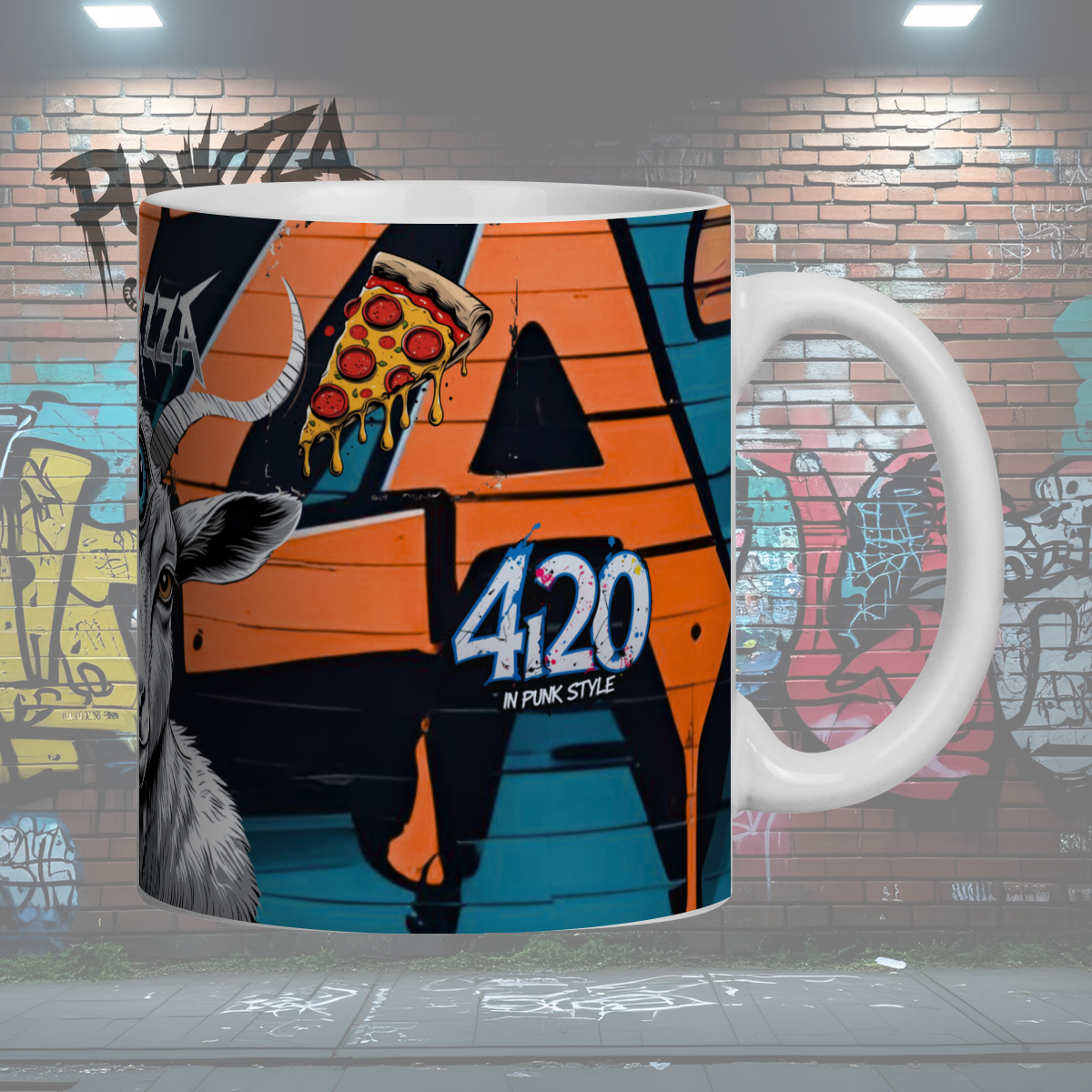 Caneca Anarchy Punkzza