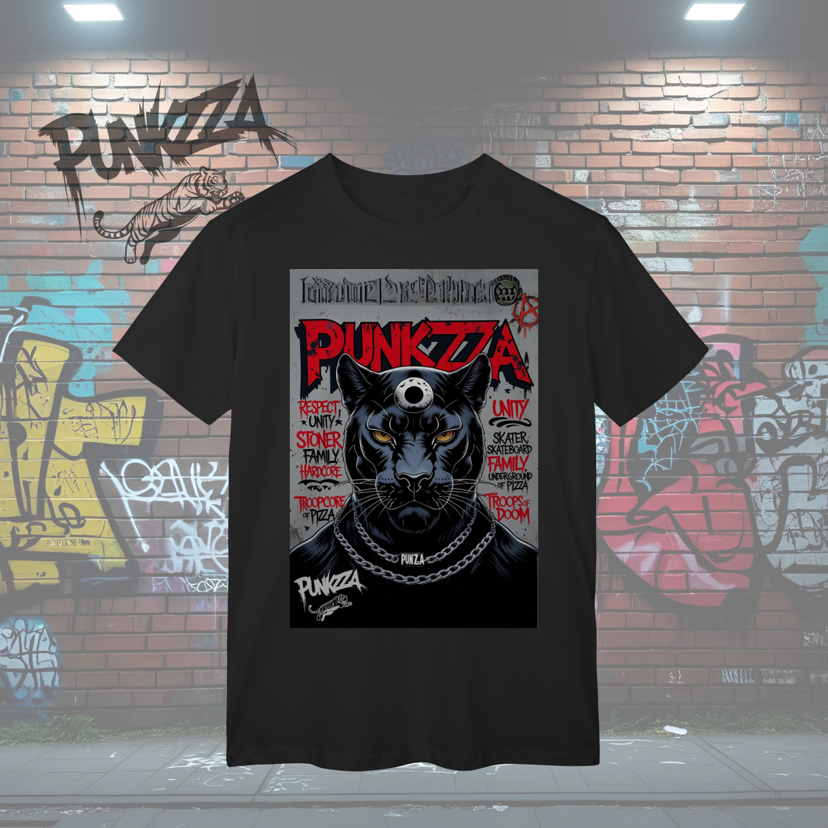 Camiseta Black Panter Punkzza