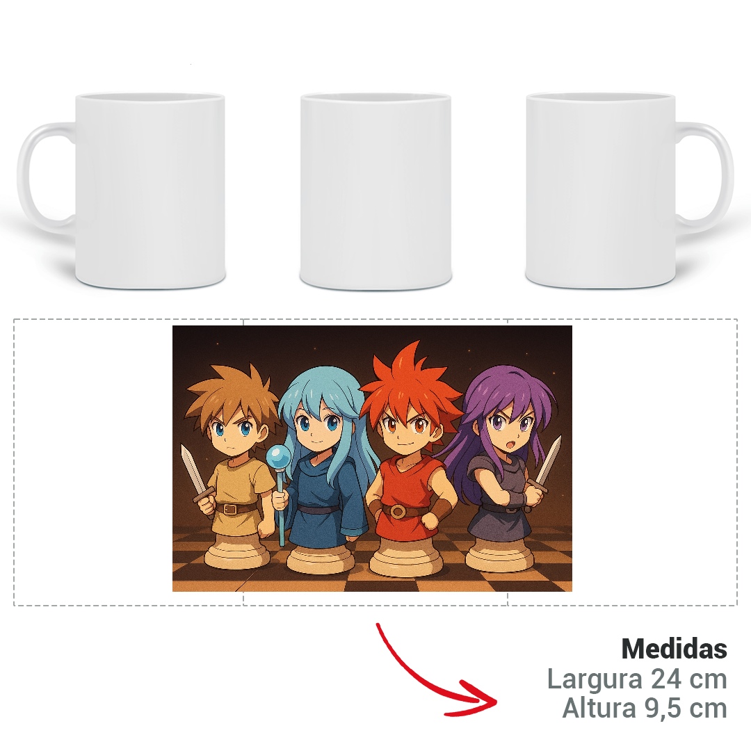 Nome do produto: Canecas anime :?