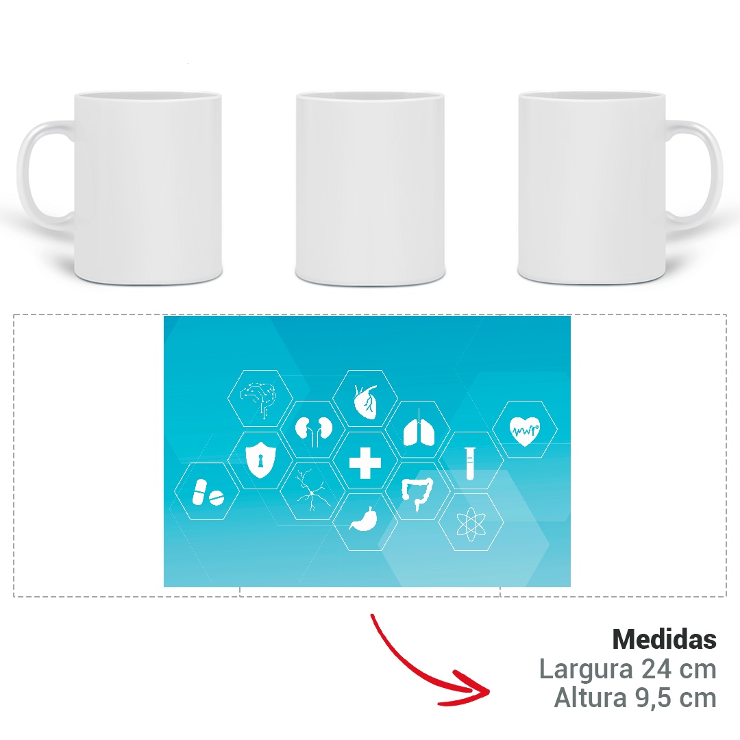 Nome do produto: ✨ Anúncio de Venda – Caneca Medicina ✨
