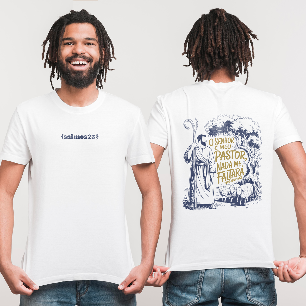 Nome do produto: T-shirt Salmos 23
