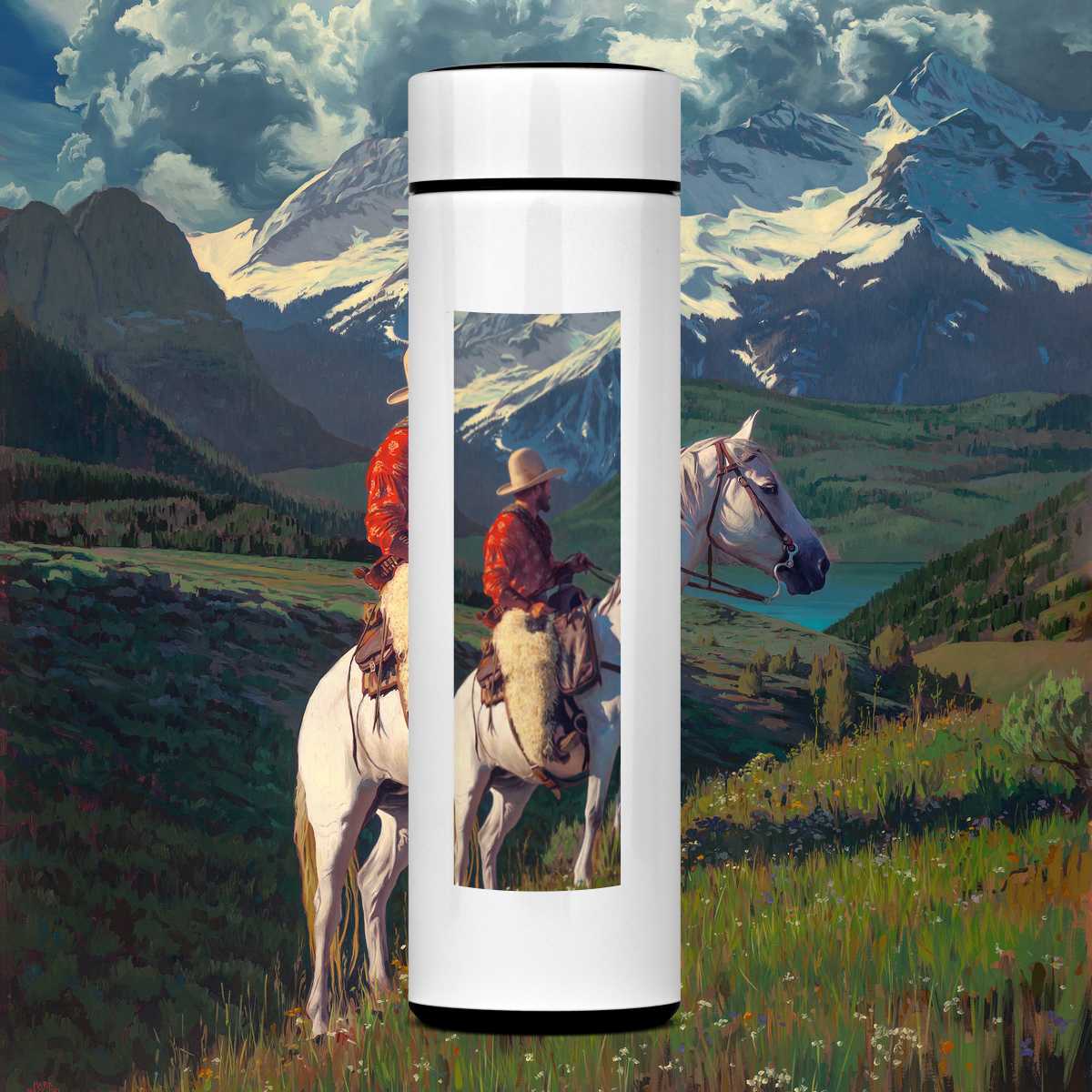 Living with Mountains - Garrafa Térmica