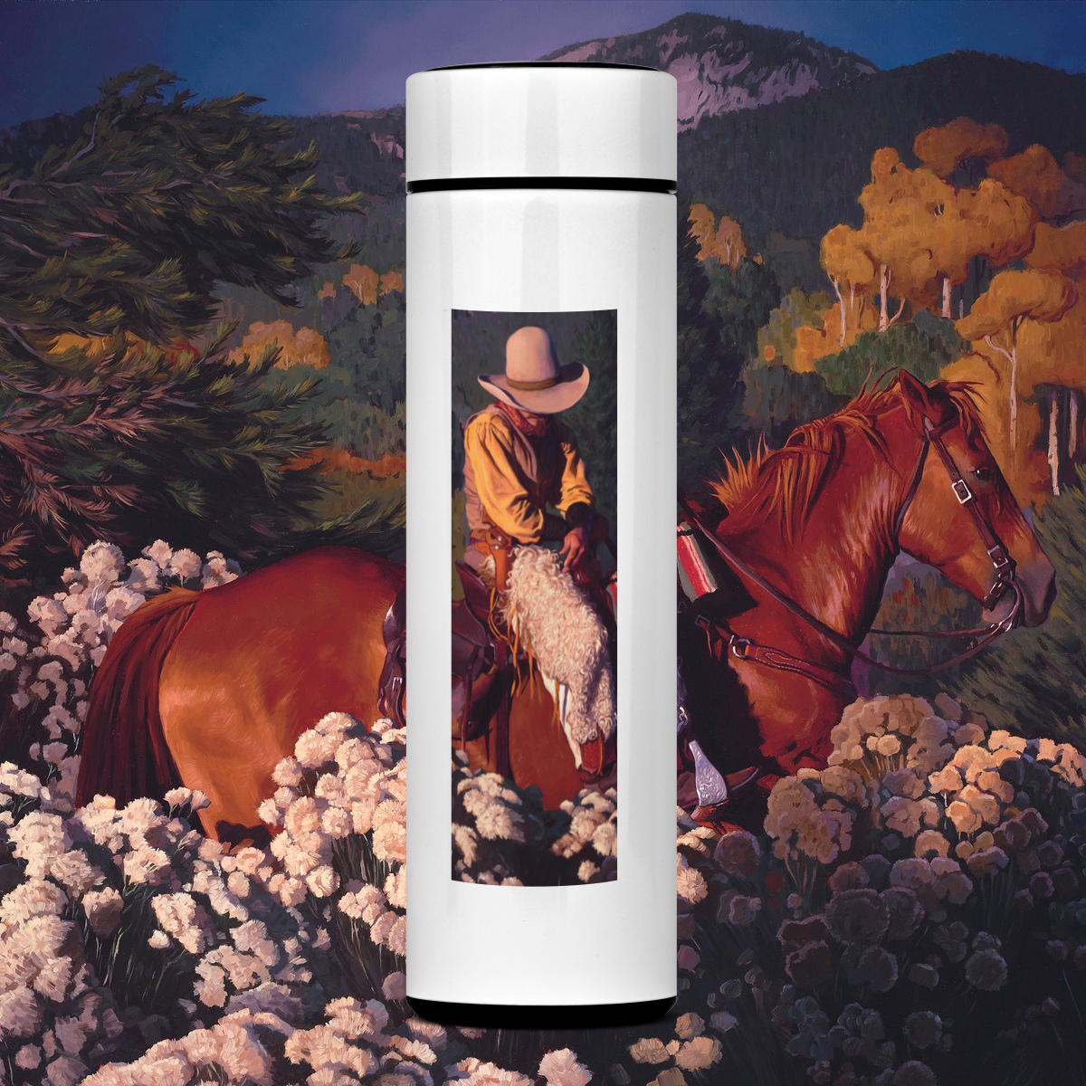 Magic Hour in taos - Garrafa Térmica