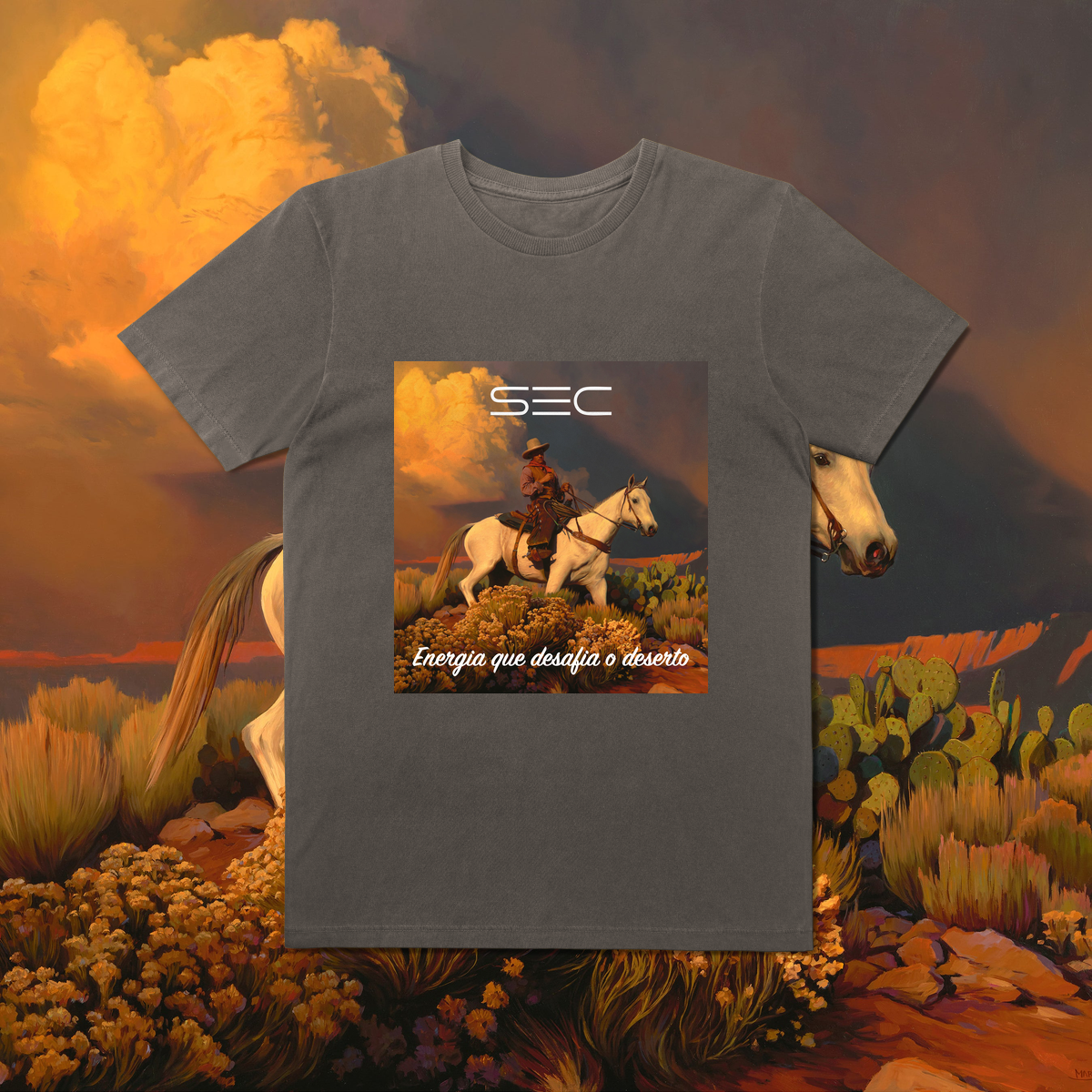 Electric Desert -  T-Shirt Estonada