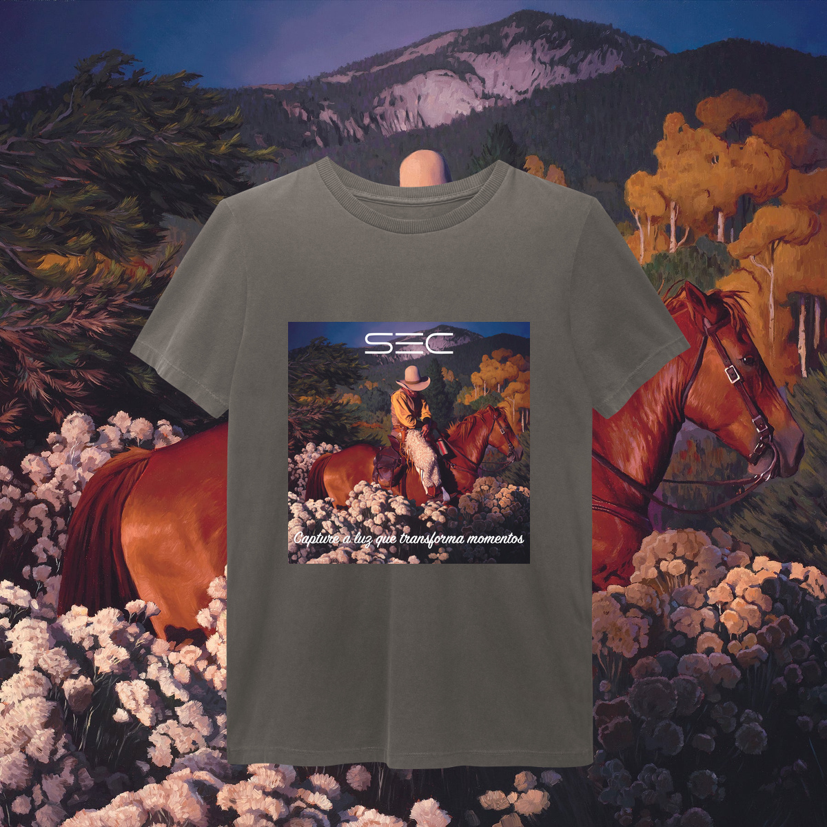 Magic Hour in taos - T-Shirt Estonada