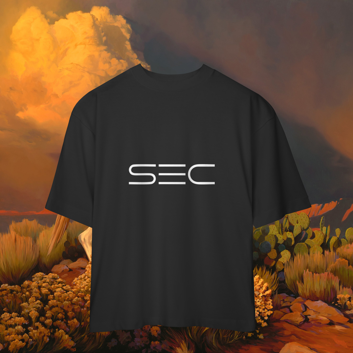 Electric Desert - Camiseta Oversized