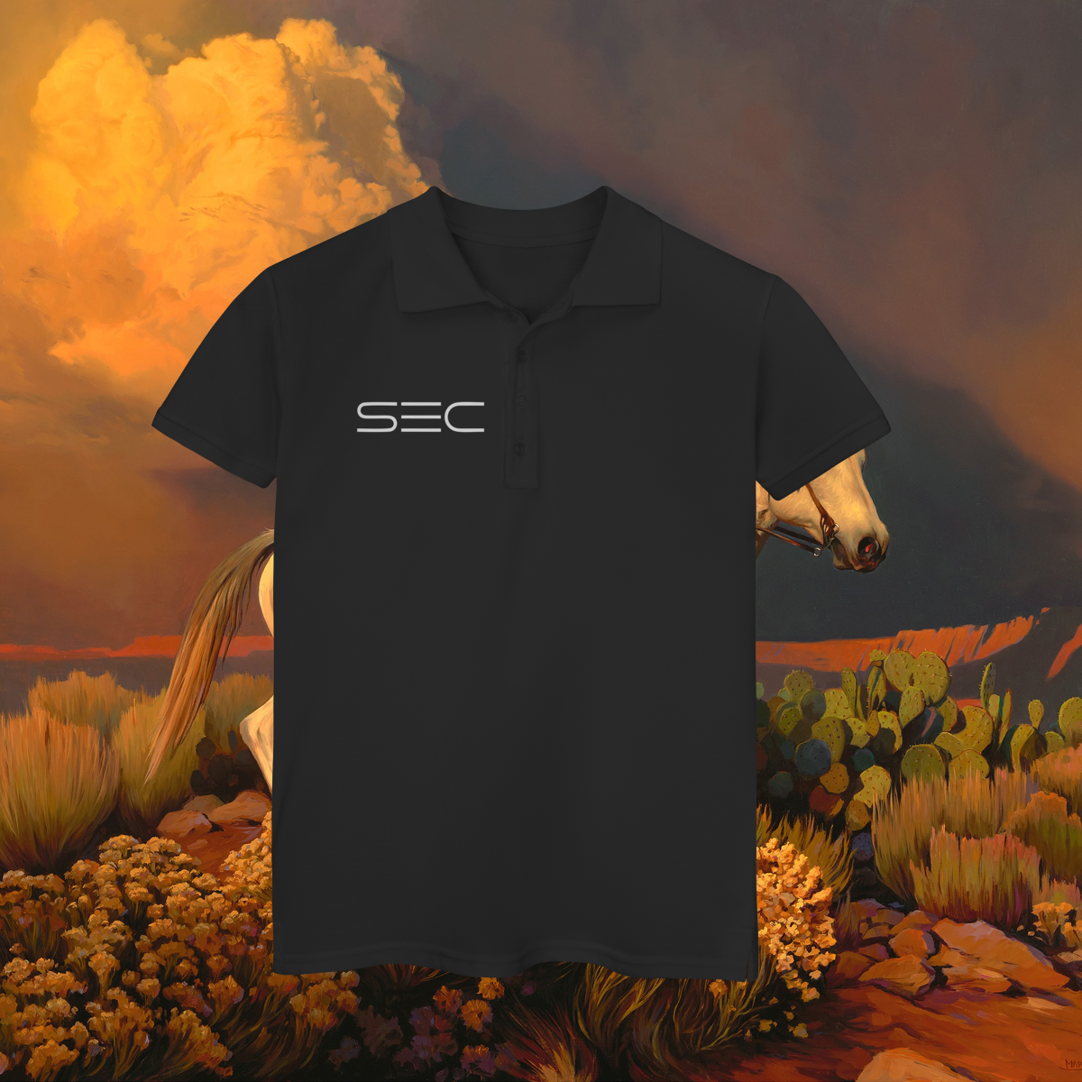 Electric Desert - Polo Feminina