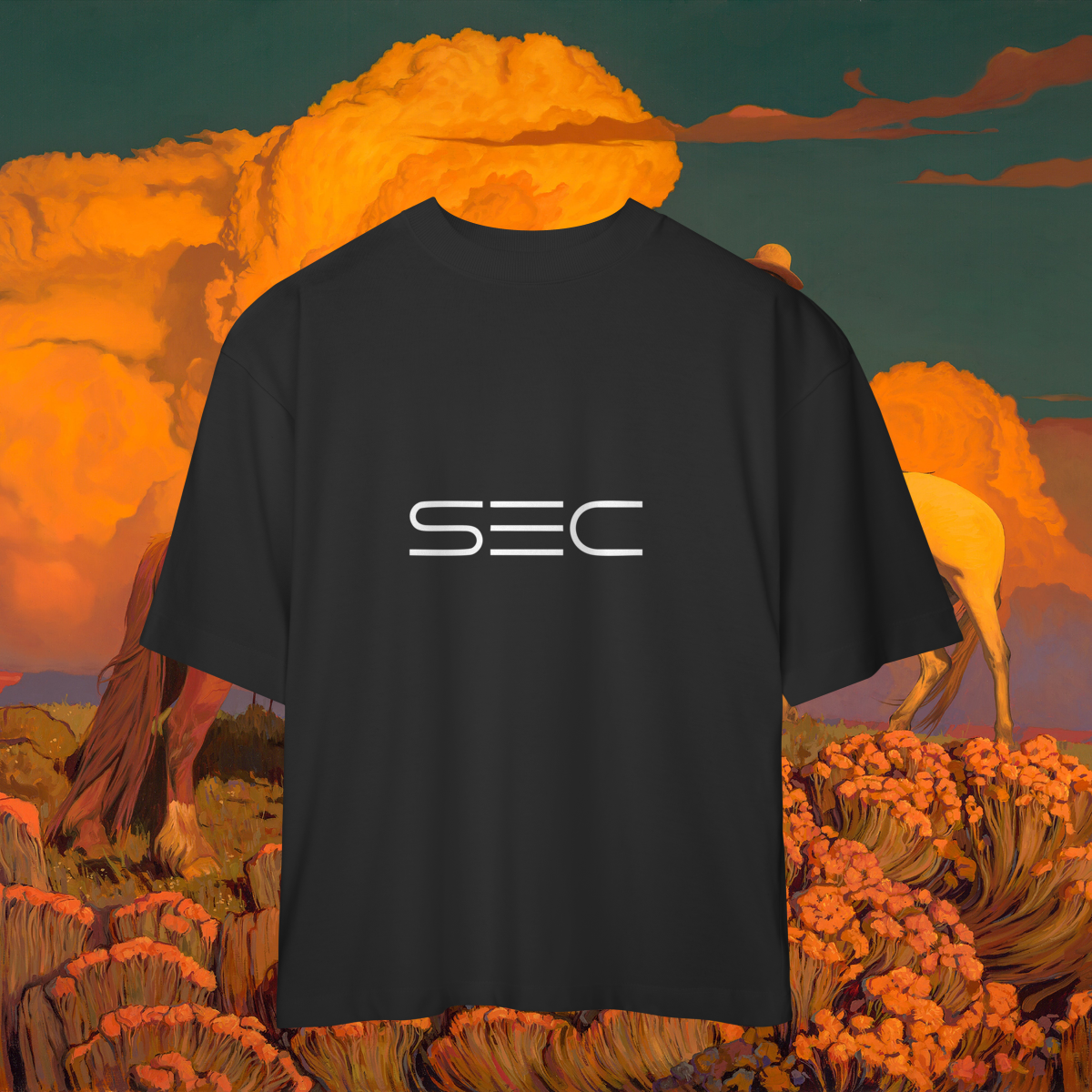 Emerald Sky - Camiseta Oversized