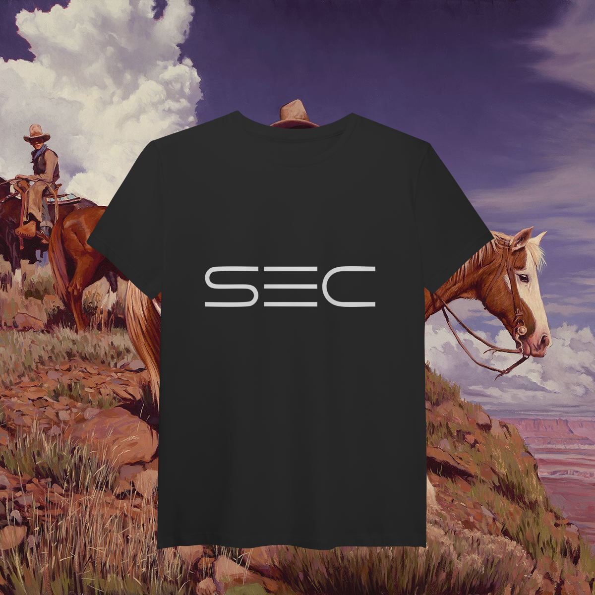 High sun in Arizona - T-Shirt Pima