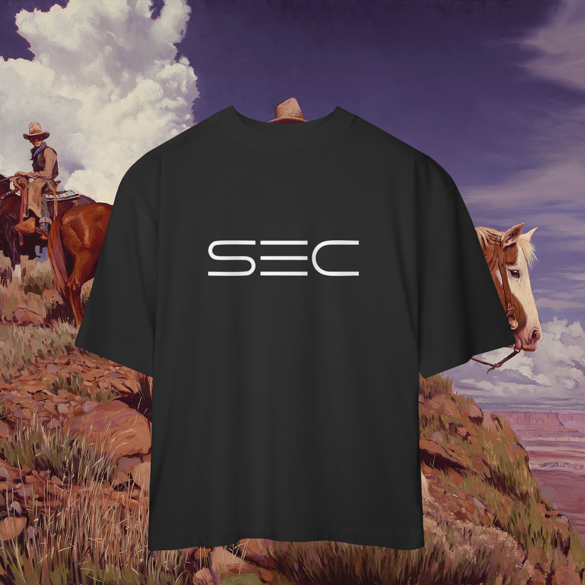 High sun in Arizona - Camiseta Oversized