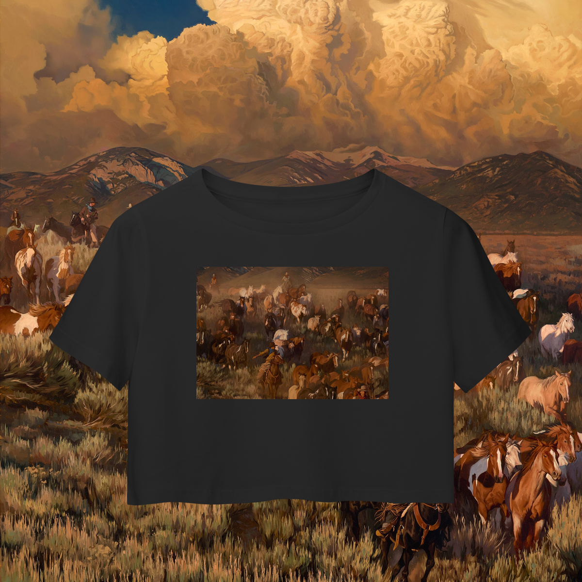 Heaven`s gate - Camisa Cropped