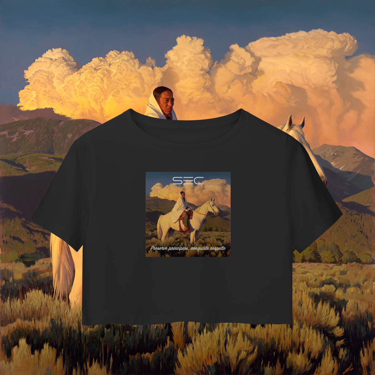 Hold on to what is good - Camisa Cropped