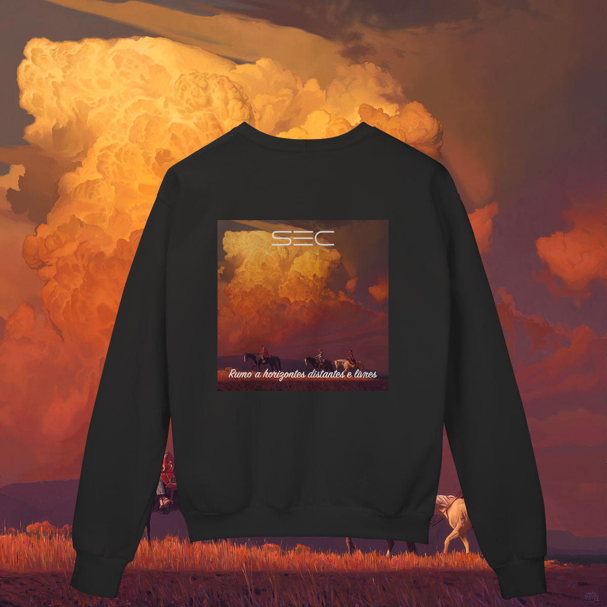 Journey to blue waters - Moletom Prime Fechado