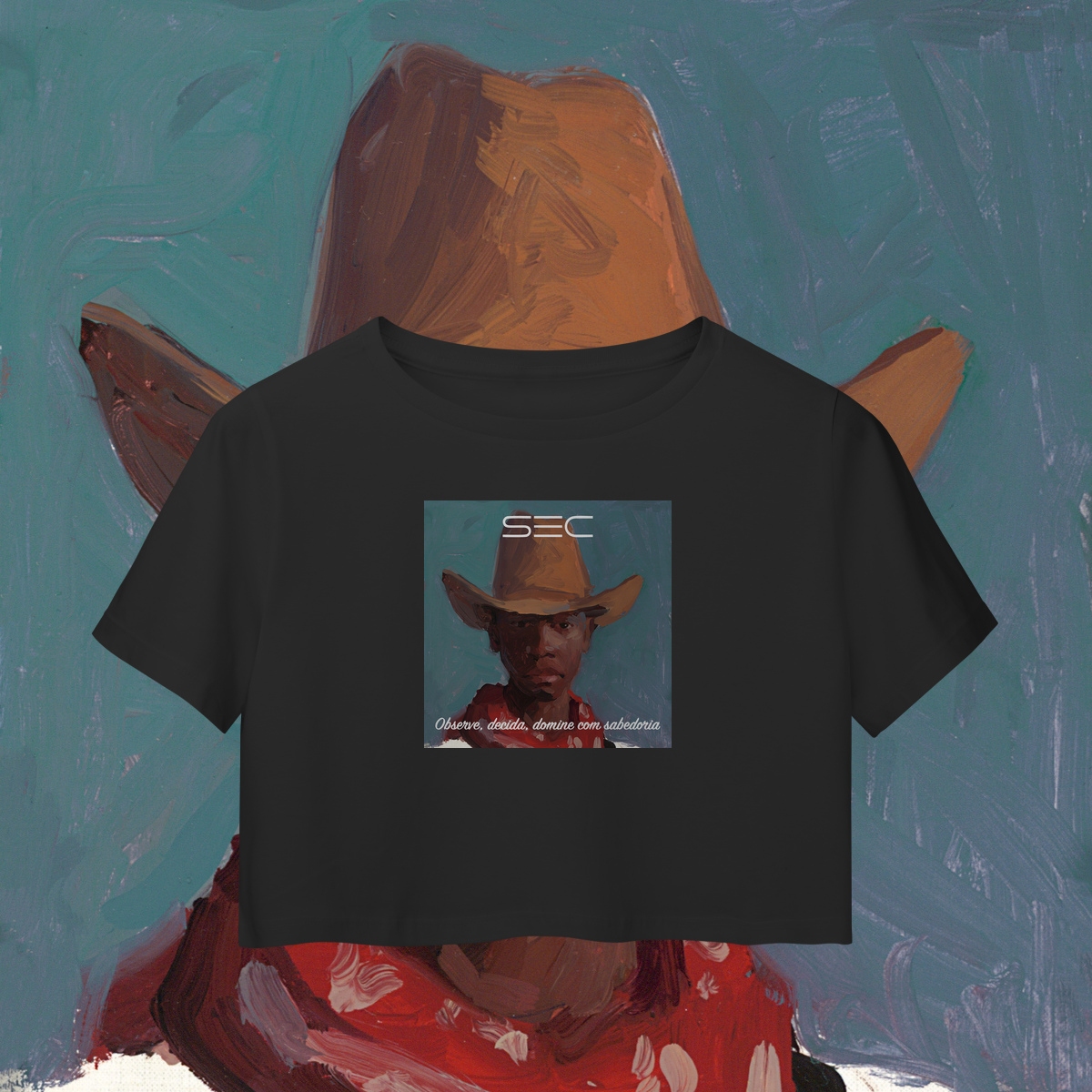 Larry the judge - Camisa Cropped