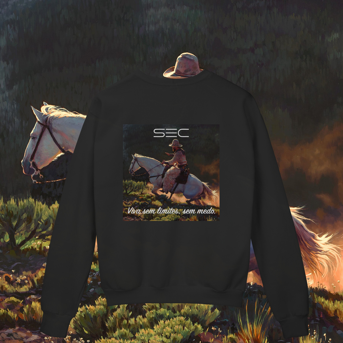 Living on the edge - Moletom Prime Fechado