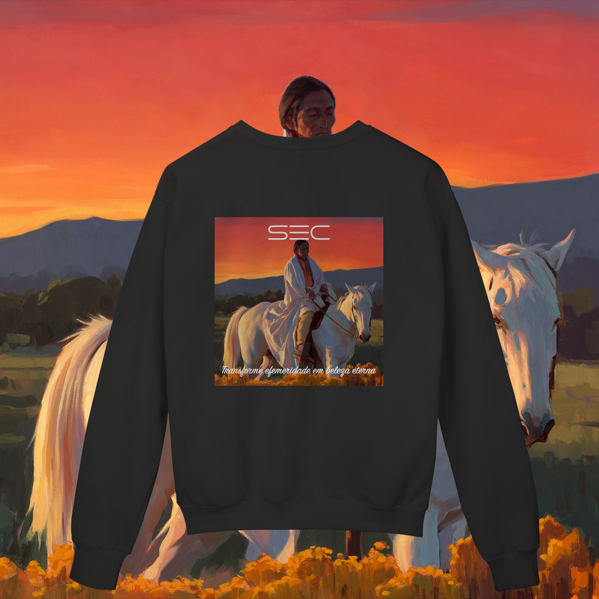 Mariposa Afterglow - Moletom Prime Fechado