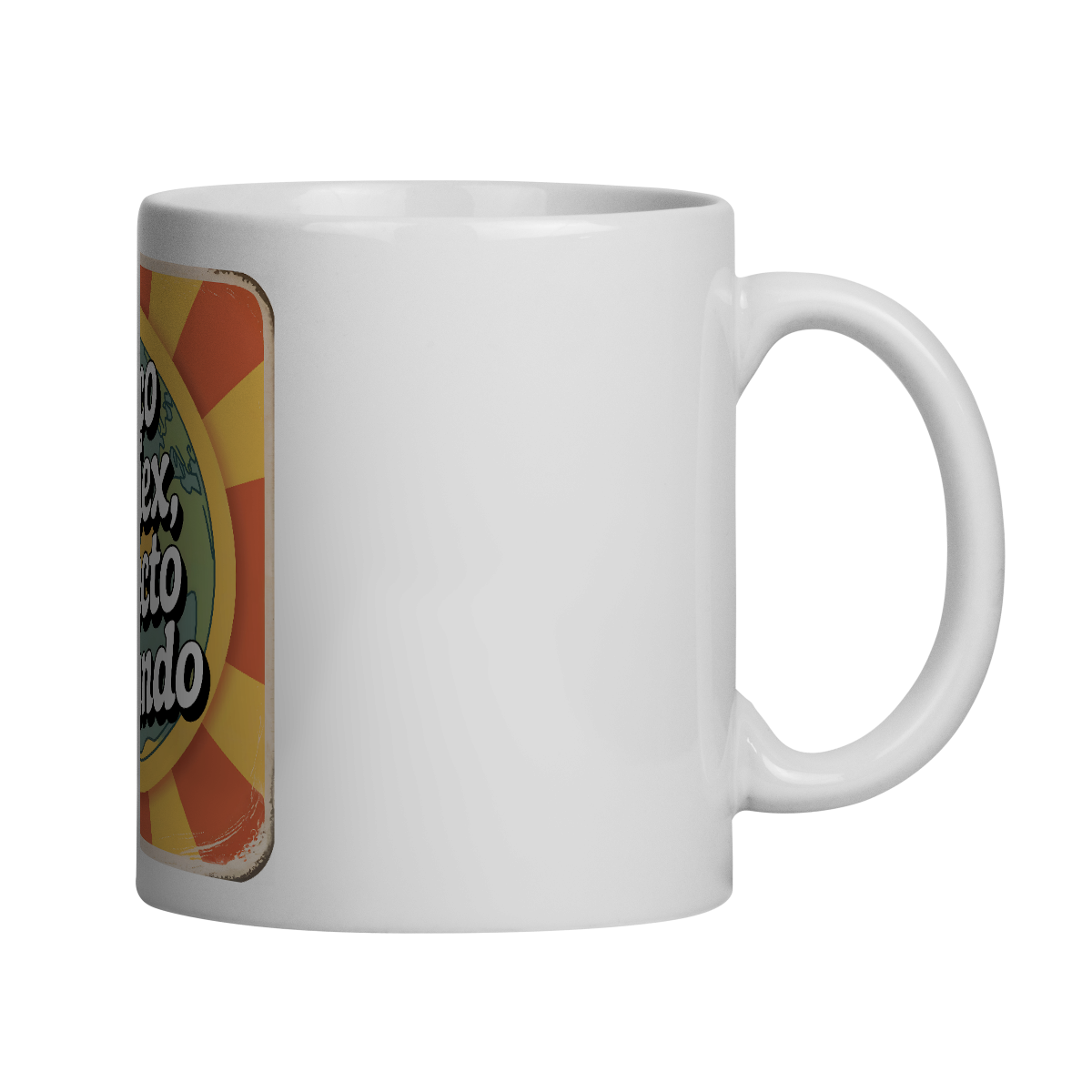 Caneca - “Conecto o Mundo” – Edição ComexDaDeprê