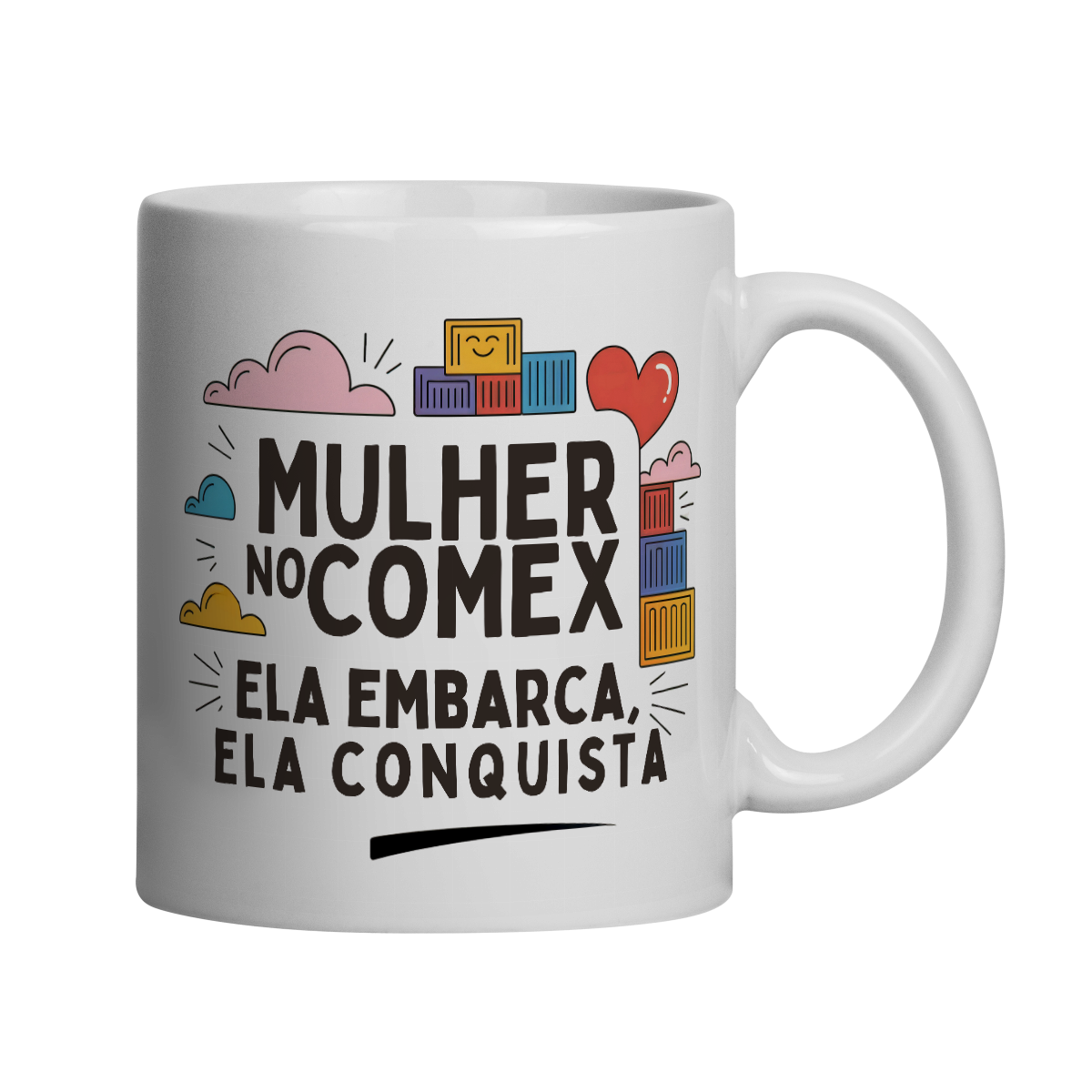 Caneca - Mulher no Comex: Inteligência em Movimento