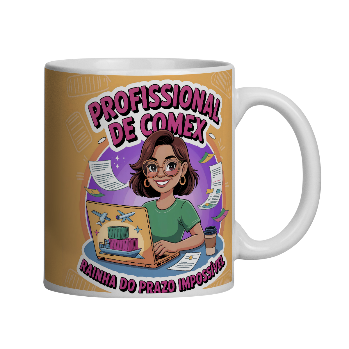 Caneca Rainha do Prazo Impossível ☕ 