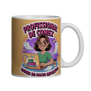 Caneca Rainha do Prazo Impossível ☕ 