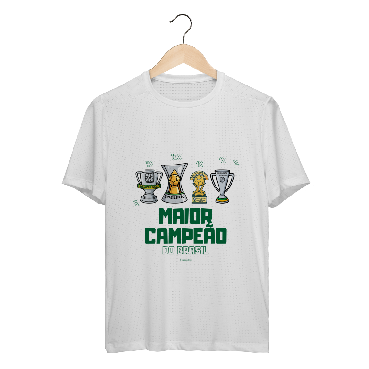 Camiseta - Maior Campeão do Brasil