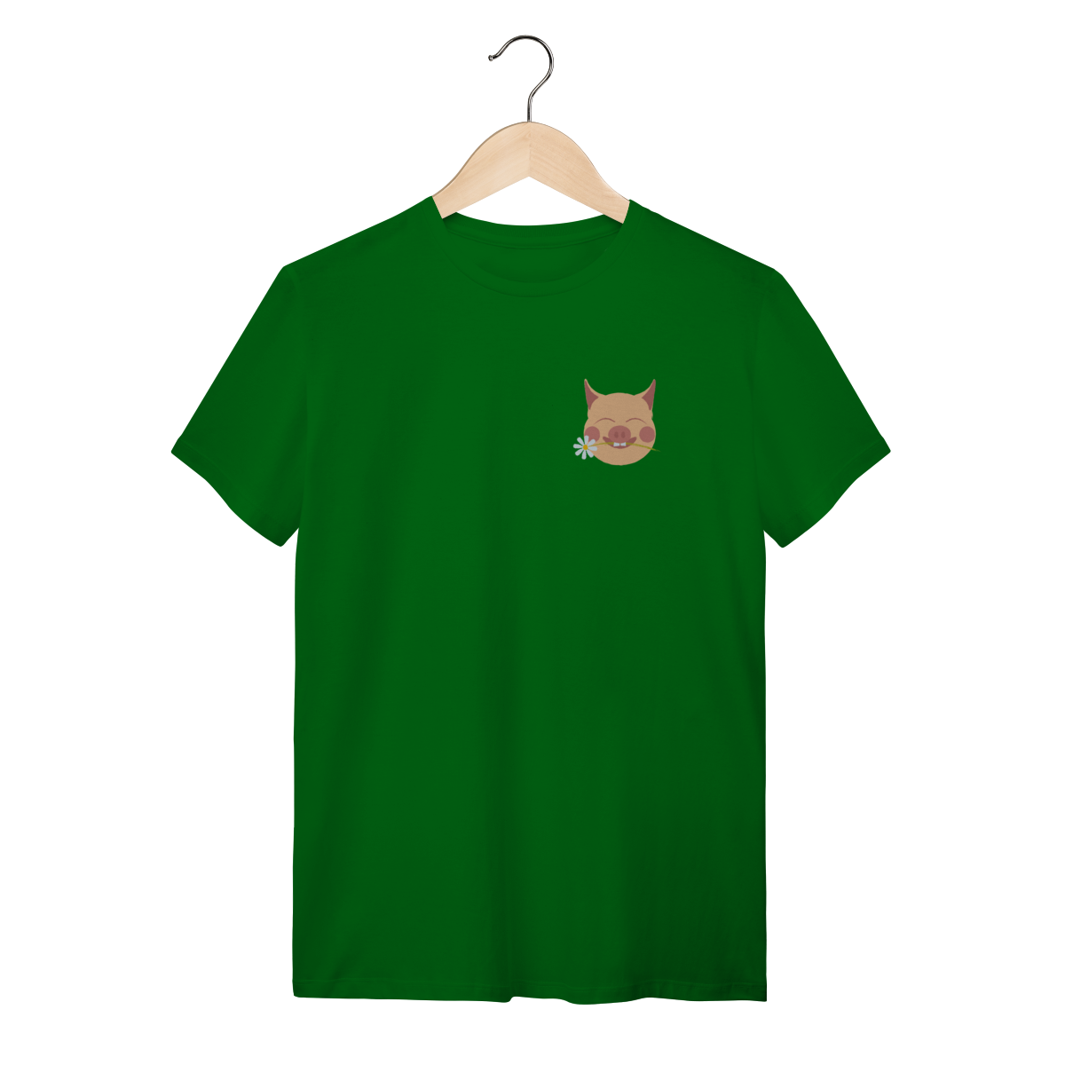 Camiseta Estampa frente e verso - Porco Bem-me-quer 99