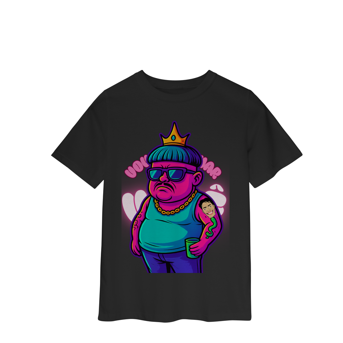 Camisa Estampada INFANTIL – Caricatura Exclusiva | VOU DESENHAR VOCÊ