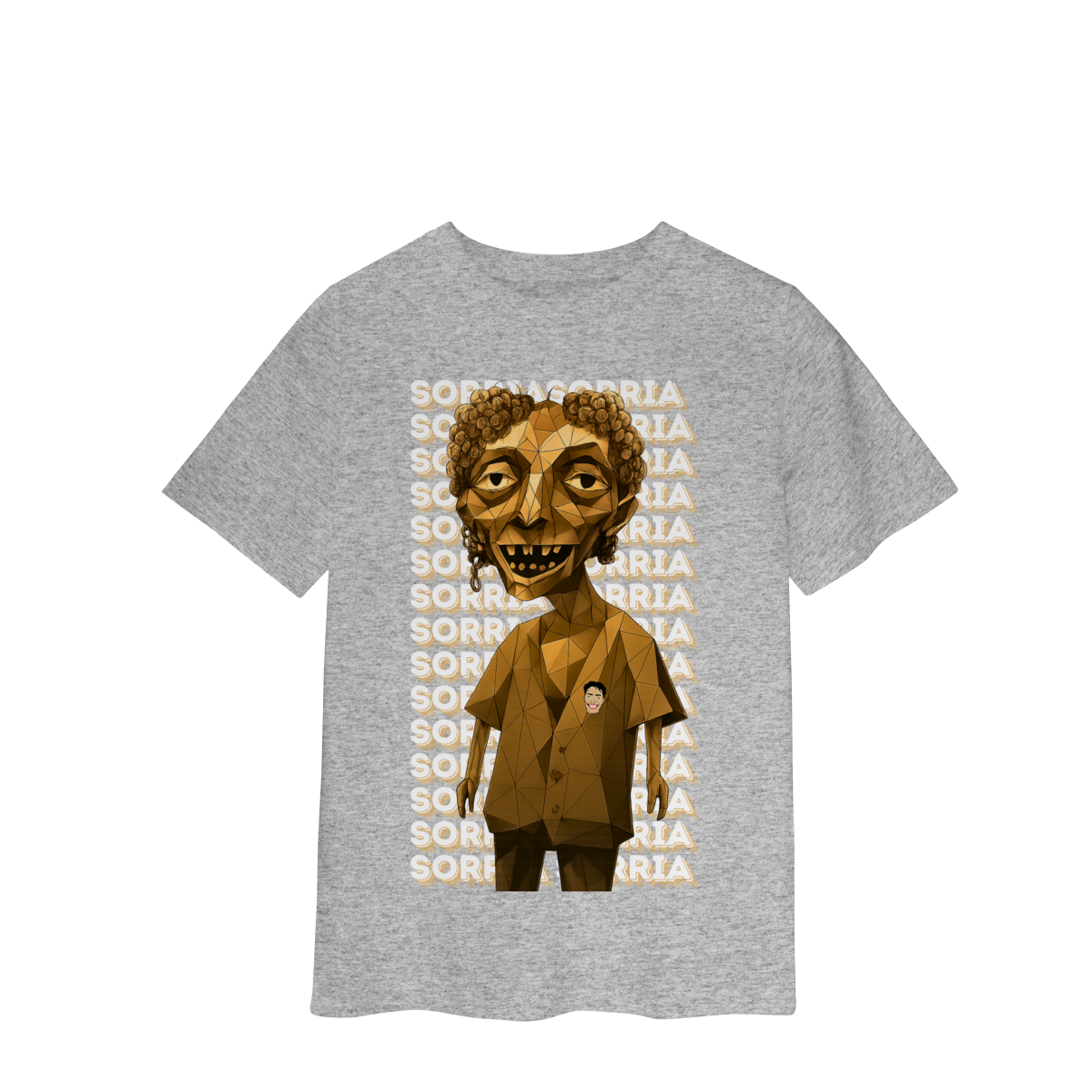 Camisa Estampada INFANTIL – Caricatura Exclusiva | VOU DESENHAR VOCÊ