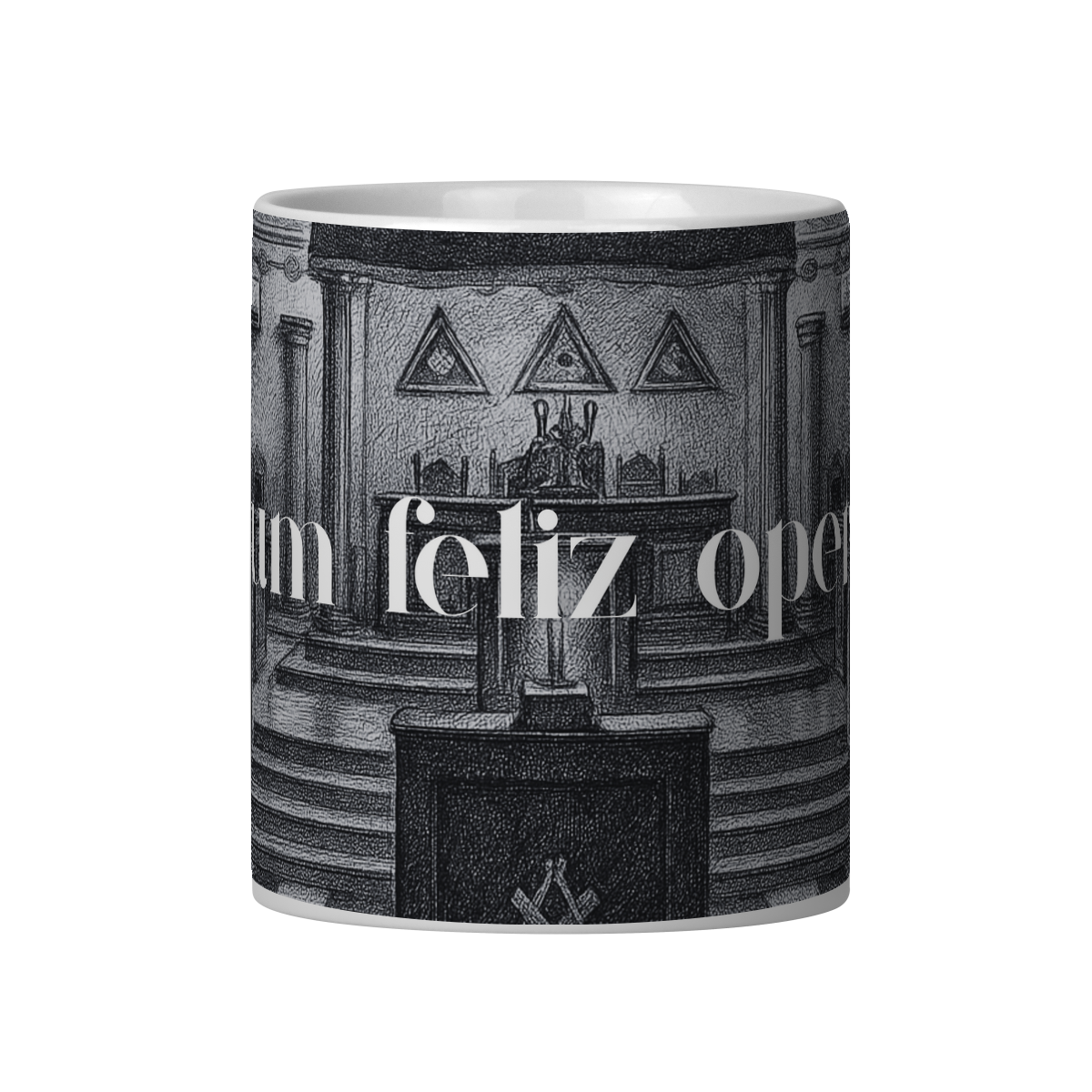 Caneca Maçônica (Feliz Operário)