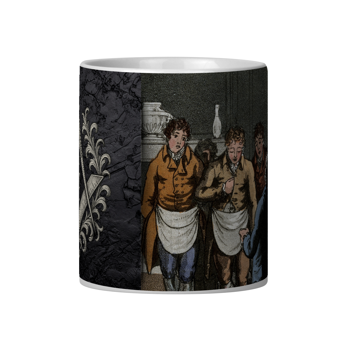 Caneca Maçônica (Esquadro e Compasso)
