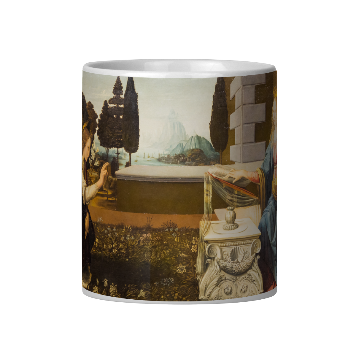 Anunciação de Leonardo da Vinci