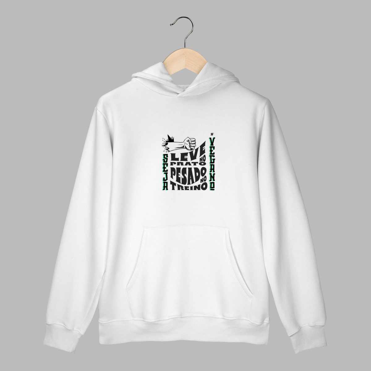 Moletom Canguru Leve no Prato