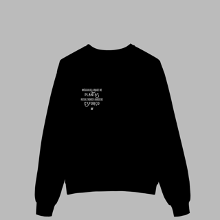 Moletom Fechado Músculos à Base de Plantas