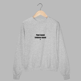 Moletom Fechado Plant Based, Evidence Based
