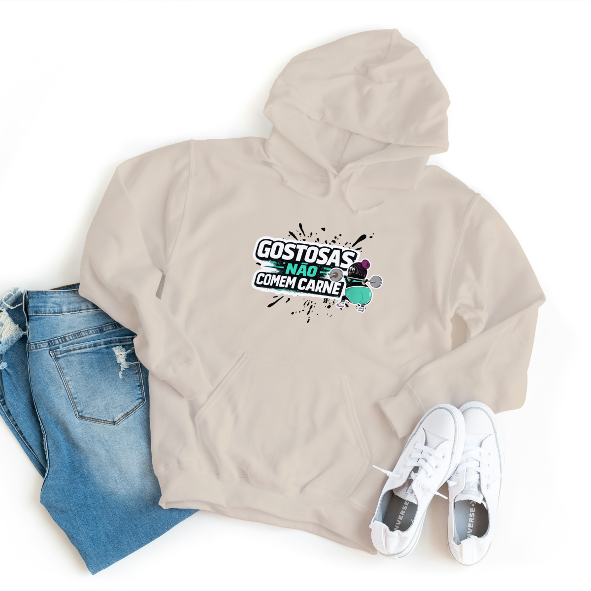 Moletom canguru - Feijôa