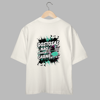 Camiseta Oversized - Frente e verso - Feijôa