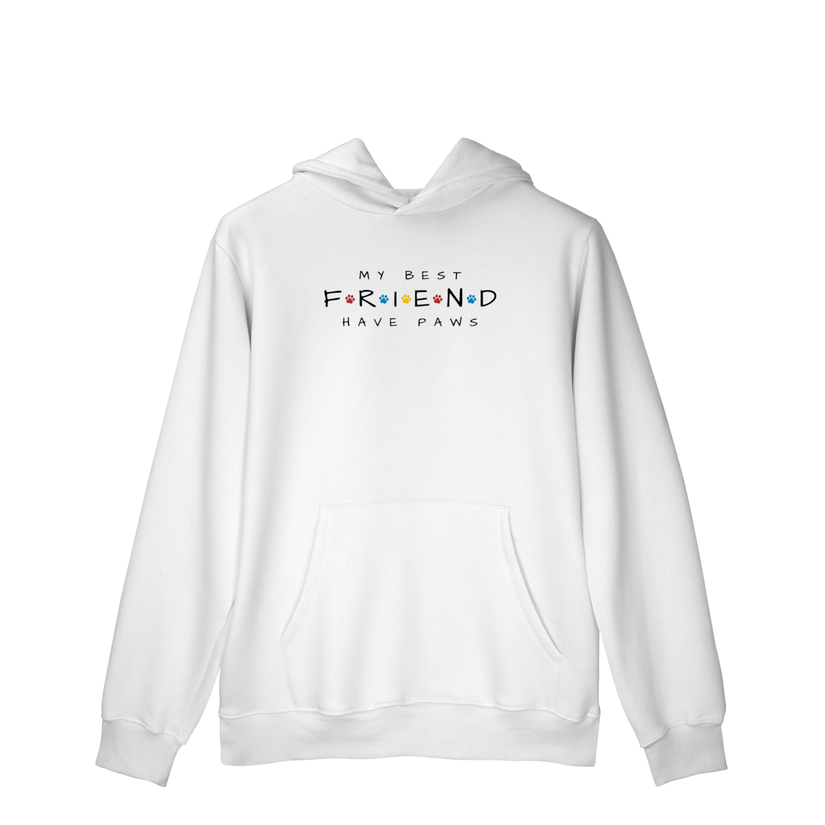 Moletom Prime Canguru - My Best Friend Have Paws