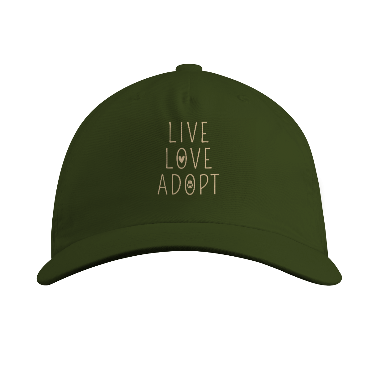 Boné Prime Confort - Live, Love, Adopt