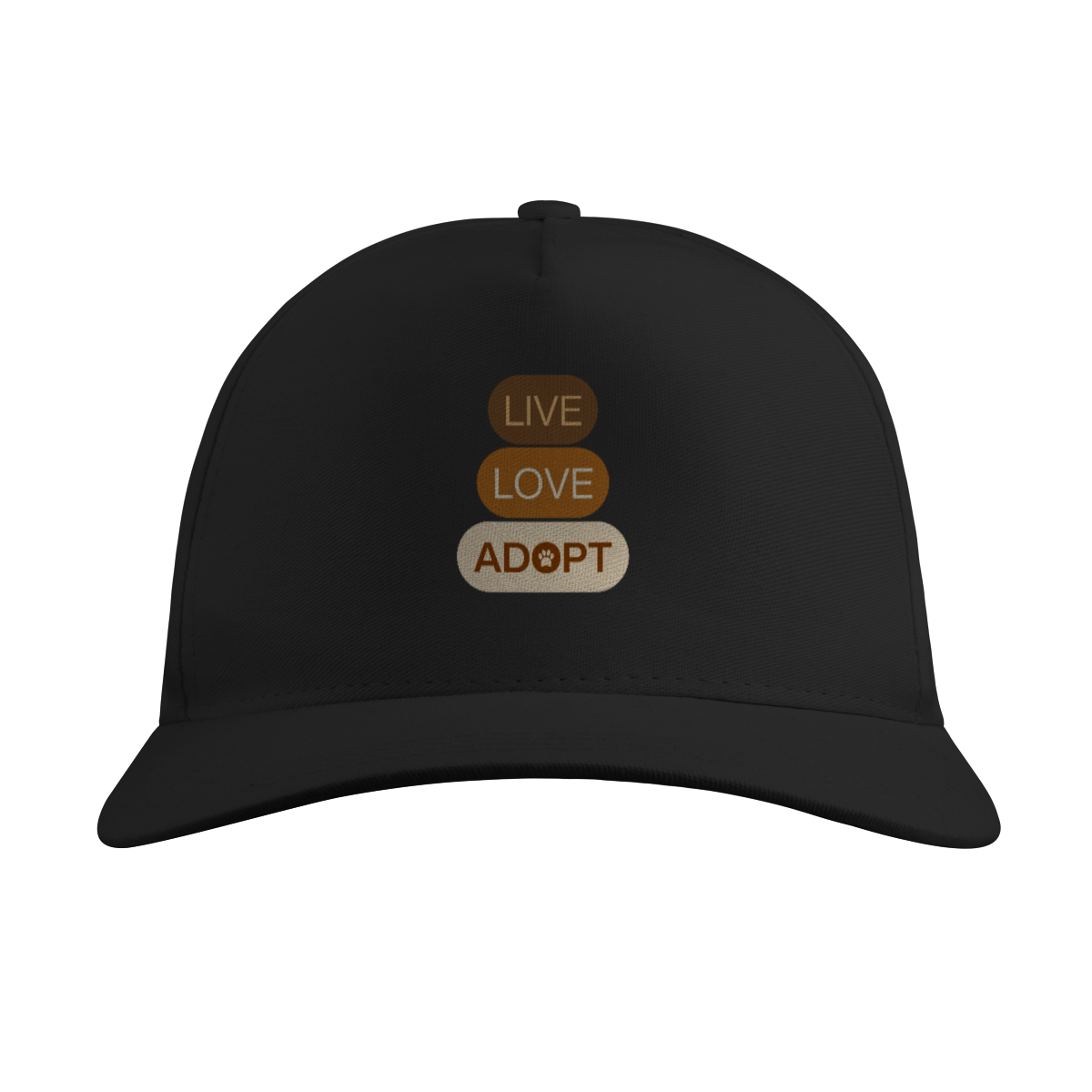 Boné Quality - Live, Love, Adopt Terra