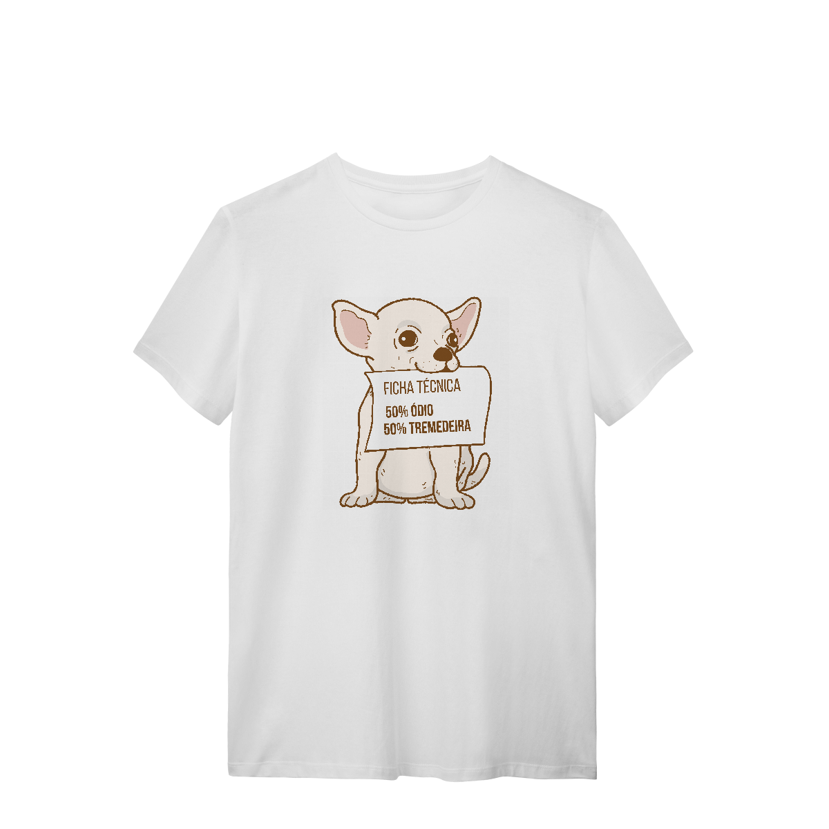 T-Shirt Quality – Chihuahua Ficha Técnica