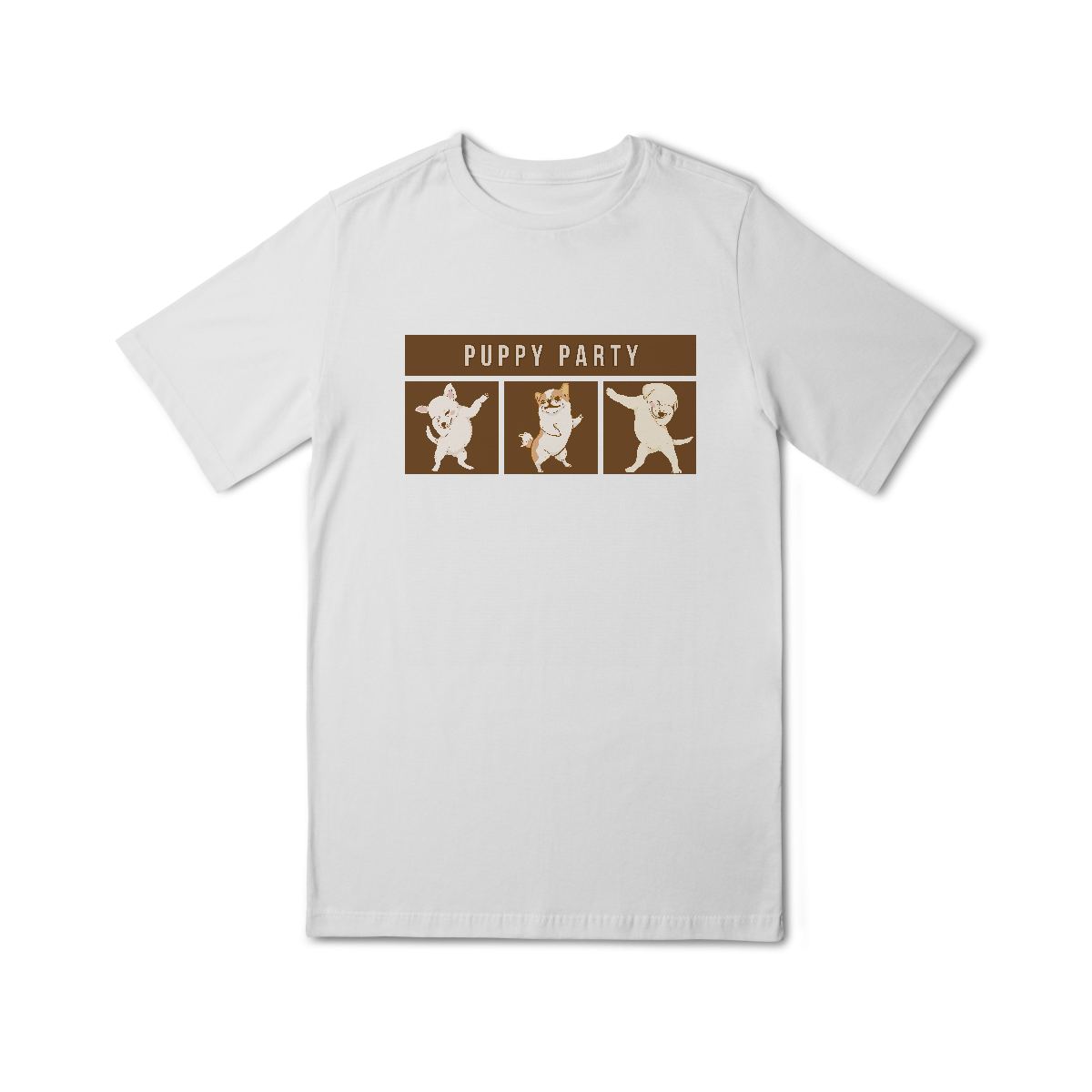 Camiseta Quality Infantil (10 a 14) - Puppy Party