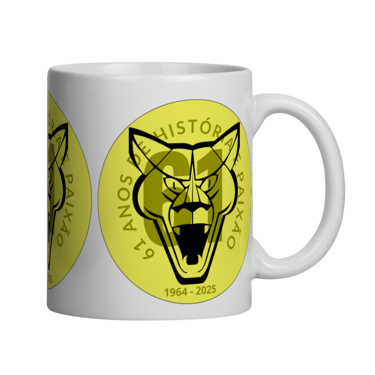 Caneca Comemorativa Puma 61 anos 
