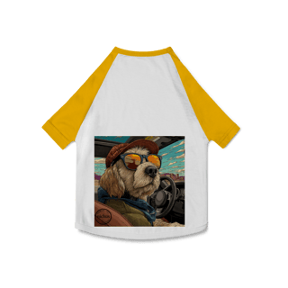Camisa Pet Dog Motorista